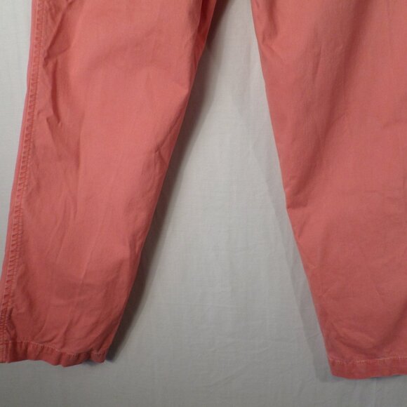 Sonoma Life + Style Modern Fit Broken Corral Pink Straight Leg Capri Pants Sz 14 - Picture 13 of 14